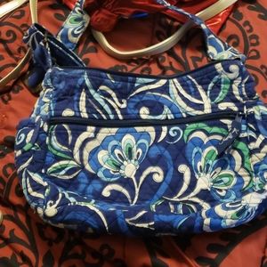 Blue Vera Bradley bag.